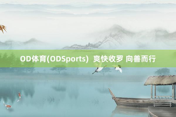 OD体育(ODSports)  爽快收罗 向善而行